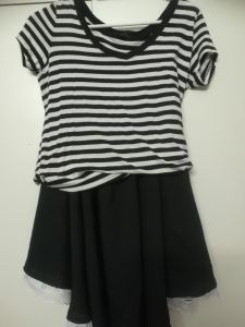 Adult Female Costumes to Hire - Mime French Lady